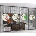 New Chinese Solid Wood Flower Grid Entry HallScreen Partition Wall Hollow Japanese Wood Grid Imitation Ancient Door Backdrop New Chinese Solid Wood Flower Grid Entry HallScreen Partition Wall Hollow Japanese Wood Grid Imitation Ancient Door Backdrop