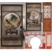 New Chinese Solid Wood Flower Grid Entry HallScreen Partition Wall Hollow Japanese Wood Grid Imitation Ancient Door Backdrop New Chinese Solid Wood Flower Grid Entry HallScreen Partition Wall Hollow Japanese Wood Grid Imitation Ancient Door Backdrop