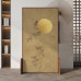 Modern Chinese Screens Divider for Living Room Entrance Bedroom Hotel Tea Room Wooden Seats Moveable Bamboo Modern Chinese Screens Divider for Living Room Entrance Bedroom Hotel Tea Room Wooden Seats Moveable Bamboo