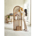 Scandinavian Rattan Screen Partition Storage Rack for Living Room Bedroom Scandinavian Rattan Screen Partition Storage Rack for Living Room Bedroom