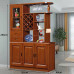 Solid Wood Hall Cabinet Wine Cabinet Modern Chinese Living Room Entrance Cabinet Shoe Cabinet Partition Solid Wood Hall Cabinet Wine Cabinet Modern Chinese Living Room Entrance Cabinet Shoe Cabinet Partition