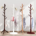 wooden coat hanger stand