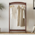 Wooden Floor Wardrobe Rack