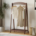 Wooden Floor Wardrobe Rack