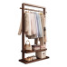 Wooden Free Standing Closet Rack Bedroom Living Room Modern Chinese Style