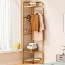 Corner Clothes Hanger Stand