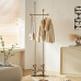 Nordic Stainless Steel Coat Hanger for Bedroom Living Room Storage