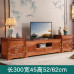 Redwood Chinese Living Room TV Cabinet Tea Table Storage Cabinet