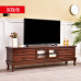 Modern Minimalist American Living Room Bedroom European TV Cabinet Set