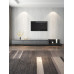Scandinavian TV Cabinet Tea Table Combo Minimal Luxury Small Apartment Cabinet Natural Wood Expandable TV Stand