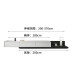 Scandinavian TV Cabinet Tea Table Combo Minimal Luxury Small Apartment Cabinet Natural Wood Expandable TV Stand