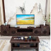 Chinese Style Solid Wood TV Cabinet Tea Table Set Luxury Home Living Room Storage Wardrobe Low Cabinet Furniture
