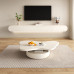 Hanging TV Cabinet Creamy Wind Tea Set Home Small Wall Mounted Cabinet