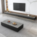 Minimal Luxury TV Stand Coffee Table Set for Small Modern Living Room