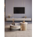 Italian Luxury Marble TV Cabinet Tea Table Set Small Living Room Modern Minimalist Designer Style TV Stand Italian Luxury Marble TV Cabinet Tea Table Set Small Living Room Modern Minimalist Designer Style TV Stand