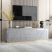 Modern Italian Living Room TV Cabinet Coffee Table Set
