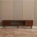Wood TV Cabinet Tea Table Combo