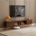 Wood TV Cabinet Tea Table Combo