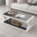 Modern Minimalist Living Room TV Cabinet Tea Table Combination