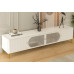 Modern Minimalist Combination TV Cabinet Tea Table Small Apartment Hanging Luxury Creamy Bedroom Living Room Home Ground Cabinet Modern Minimalist Combination TV Cabinet Tea Table Small Apartment Hanging Luxury Creamy Bedroom Living Room Home Ground Cabinet