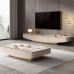 Full Real Wood Luxury Modern Minimal Round Small Living Room Combo Full Real Wood Luxury Modern Minimal Round Small Living Room Combo