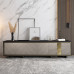 Modern Wooden TV Cabinet Tea Table Stylish Small Home Luxury