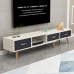 Scandinavian Modern TV Stand Coffee Table Set