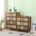 American Vintage Black Walnut Color Storage Cabinet American Vintage Black Walnut Color Storage Cabinet