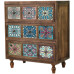 American Vintage Black Walnut Color Storage Cabinet American Vintage Black Walnut Color Storage Cabinet