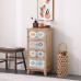 All Wood Five Drawer Cabinet