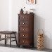All Wood Five Drawer Cabinet