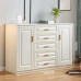 Multifunctional Five Drawer Storage Cabinet
