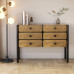 Vintage Wooden Dresser Cabinet Wardrobe Side Cabinet Bedroom Console Cabinet