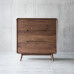 Nordic Solid Wood Chest Drawer Cupboard Storage Cabinet Living Room Side Cabinet Nine Drawers Six Drawers Bedroom