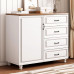 Retro Home Five Drawer Chest Retro Home Five Drawer Chest