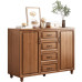 Retro Home Five Drawer Chest Retro Home Five Drawer Chest