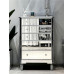 European Luxury Five Drawer Cabinet Mirror Drawer Storage Cabinet Bedroom Living Room Storage Cabinet Modern Minimalist Wall Mounted Cabinet