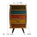 Wooden American Colorful Dresser Bedside TV Cabinet Storage Cabinet Retro Living Room Hall Foyer Cabinet Wooden American Colorful Dresser Bedside TV Cabinet Storage Cabinet Retro Living Room Hall Foyer Cabinet