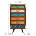 Wooden American Colorful Dresser Bedside TV Cabinet Storage Cabinet Retro Living Room Hall Foyer Cabinet Wooden American Colorful Dresser Bedside TV Cabinet Storage Cabinet Retro Living Room Hall Foyer Cabinet