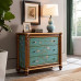 European Solid Wood Living Room Storage Cabinet Color Paint Luxury American Foyer Bedside Chest Three Drawers European Solid Wood Living Room Storage Cabinet Color Paint Luxury American Foyer Bedside Chest Three Drawers
