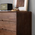 North American Black Walnut Solid Wood Wardrobe Storage Cabinet Nordic Storage Cabinet Living Room Minimalist TV Cabinet