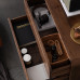 North American Black Walnut Solid Wood Wardrobe Storage Cabinet Nordic Storage Cabinet Living Room Minimalist TV Cabinet