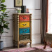 American Solid Wood Dresser European Painted Side Cabinet Decorative Cabinet Bedroom Storage Cabinet Wall Combination Cabinet American Solid Wood Dresser European Painted Side Cabinet Decorative Cabinet Bedroom Storage Cabinet Wall Combination Cabinet