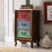 American Solid Wood Vintage Five Drawer Cabinet American Solid Wood Vintage Five Drawer Cabinet
