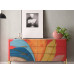 Italian Style Wardrobe TV Cabinet Living Room Storage Cabinet Luxury Villa Minimalist Modern Drawer Five Cupboard