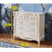 European Five Drawer Bedroom Side Cabinet Luxury Solid Wood Six Drawer Storage White Lacquer Living Room Wall Cabinet