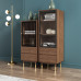 Italian Style Minimalist Wardrobe Mini Bookcase Narrow Cabinet Storage Cabinet Living Room Glass Door Storage Cabinet TV Stand Italian Style Minimalist Wardrobe Mini Bookcase Narrow Cabinet Storage Cabinet Living Room Glass Door Storage Cabinet TV Stand