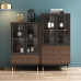 Italian Style Minimalist Wardrobe Mini Bookcase Narrow Cabinet Storage Cabinet Living Room Glass Door Storage Cabinet TV Stand Italian Style Minimalist Wardrobe Mini Bookcase Narrow Cabinet Storage Cabinet Living Room Glass Door Storage Cabinet TV Stand