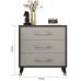 Nordic Luxe Bedroom Storage Cabinet Modern Drawer Wardrobe