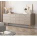 Light luxury bedroom cabinet bed TV cabinet solid wood living room storage side cabinet entrance cabinet modern minimalist storage cabinet